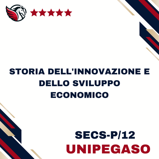 Storia dell'innovazione e dello sviluppo economico - SECS-P/12 - Economia Aziendale (Economia dell'Impresa Digitale e Sostenibile) L18