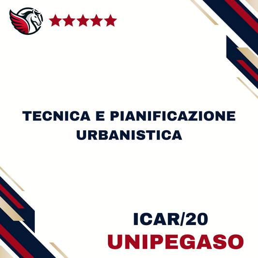 Tecnica e pianificazione urbanistica - ICAR/20 - Ingegneria Civile (Ingegneria Ambientale) L7