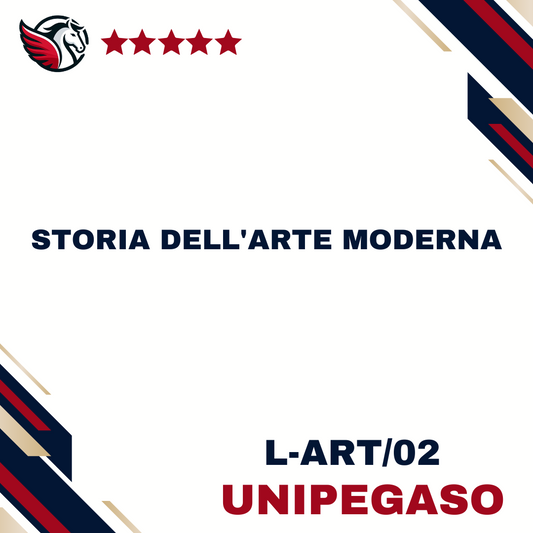 Storia dell'arte moderna - L-ART/02 - Lettere, Sapere Umanistico e Formazione (Editoria Digitale) L10