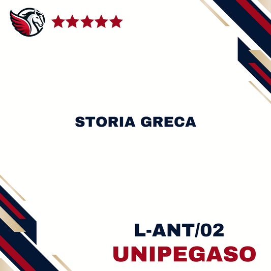 Storia greca - L-ANT/02 - Lettere, Sapere Umanistico e Formazione L10