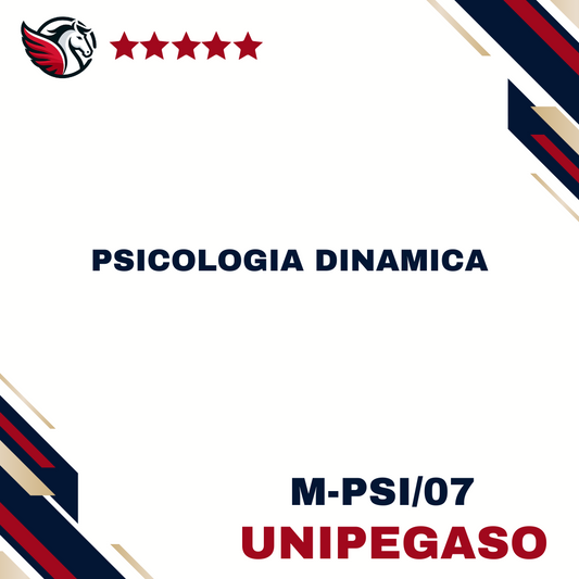 Psicologia dinamica - M-PSI/07 - Scienze Motorie L22