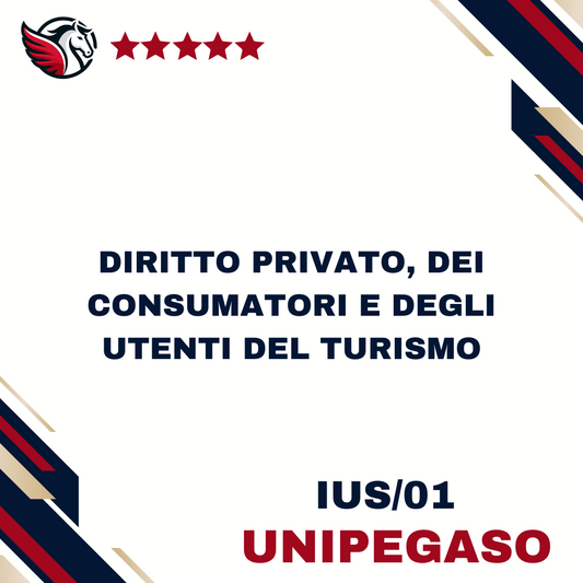 Diritto Privato, dei Consumatori e degli Utenti del Turismo - IUS/01 - Scienze Turistiche (Turismo Sostenibile) L15