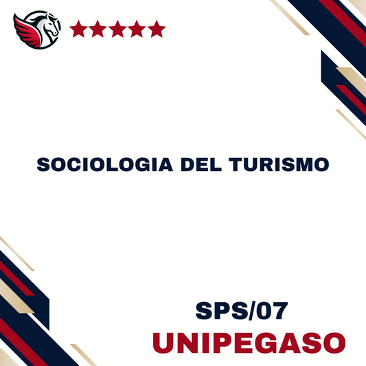 Sociologia del turismo - SPS/07 - Scienze Turistiche (Turismo Sostenibile) L15