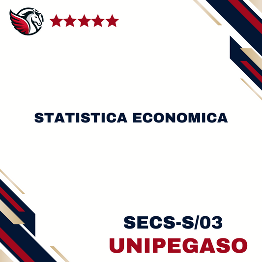 Statistica economica - SECS-S/03 - Economia Aziendale L18