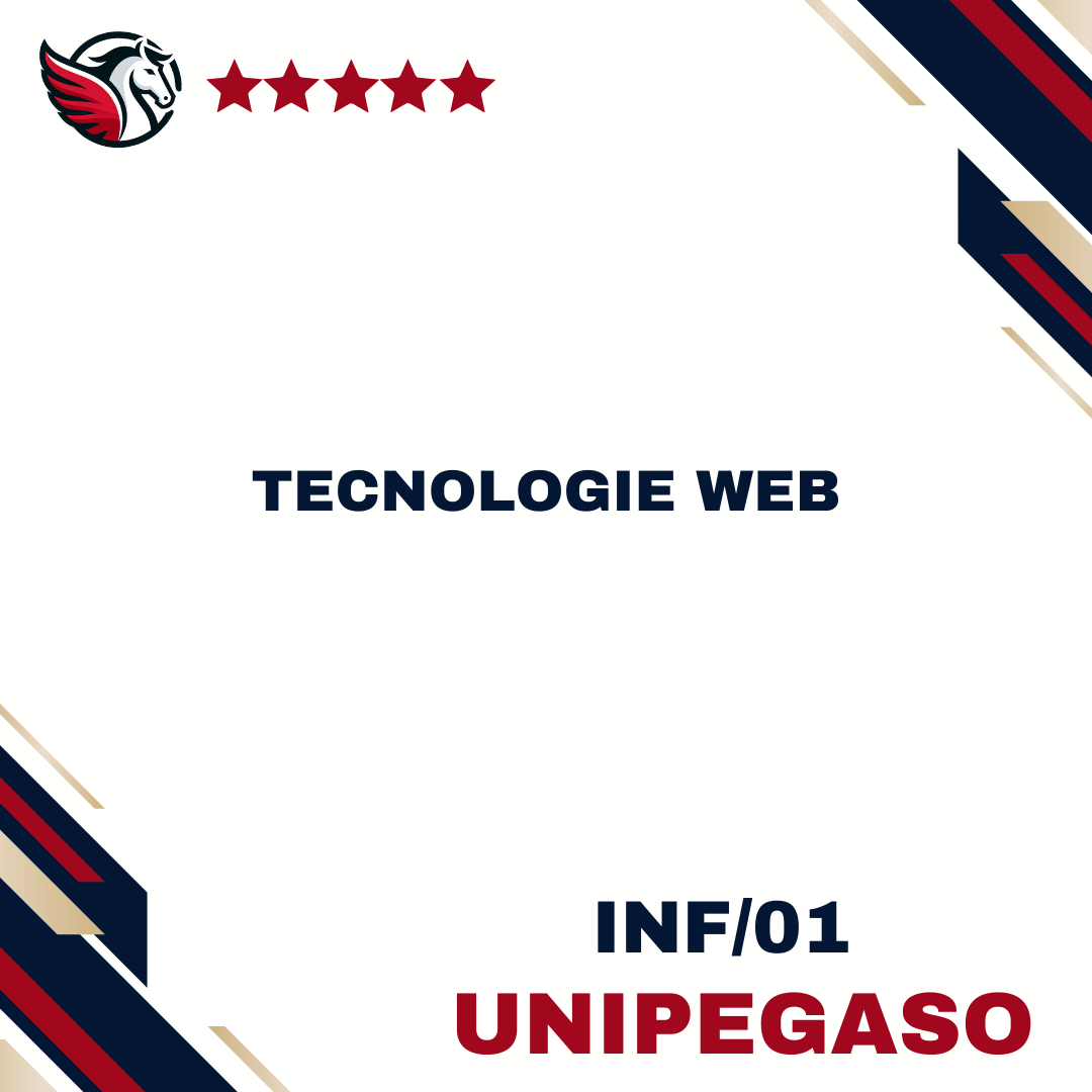 Tecnologie Web - INF/01 - Informatica per le aziende digitali L31